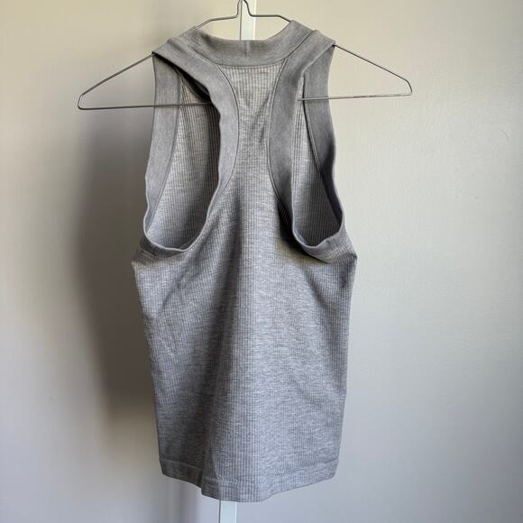 Athleta sz‎ XS Heather Gray Racerback Performance Tank Top - Picture 5 of 7